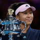 Japan’s Naomi Osaka holds her trophy after defeating Petra Kvitova of the Czech Republic during the women’s singles final at the Australian Open tennis championships in Melbourne, Australia, Saturday, Jan. 26, 2019.